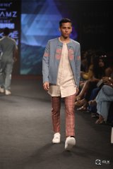 Mr World Rohit Khandelwal at Lakme Fashion Week By Raamz